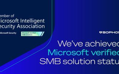 Sophos Recognized with Microsoft Verified Small and Medium Business (SMB) Solution Status